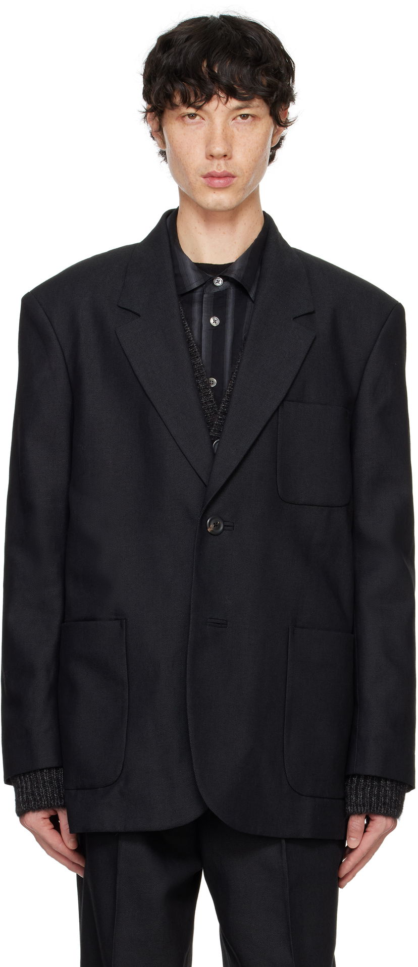 Jakna OUR LEGACY Embrace Blazer Crna | M4240EB