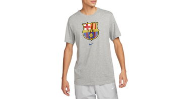 Majica kratkih rukava Nike FC Barcelona Crest Siva | dj1306-063, 1