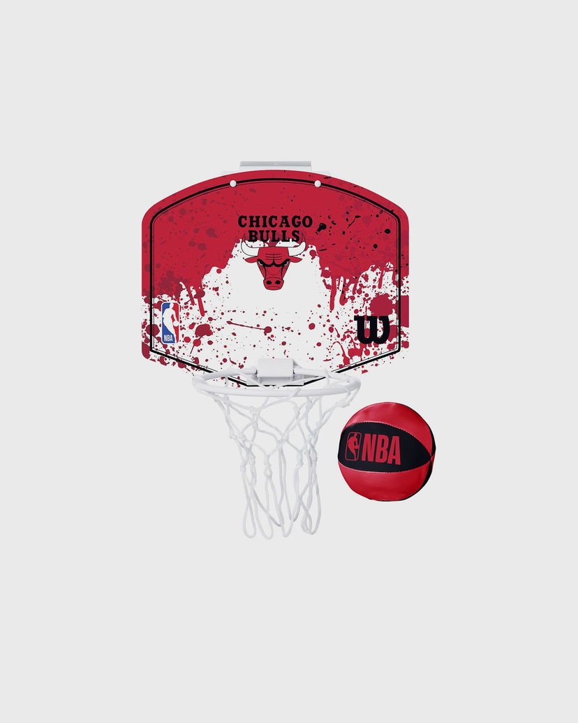 Sportska oprema Wilson Tennis Chicago Bulls NBA Mini Hoop Crvena | WTBA1302CHI