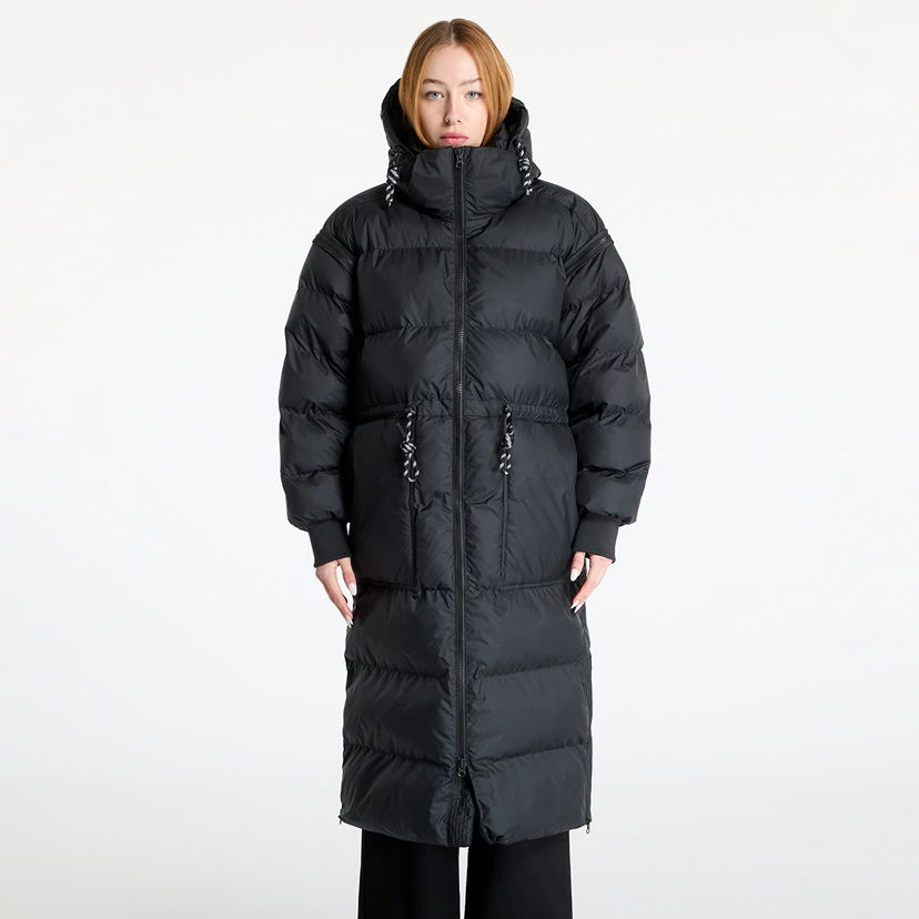 Pernata jakna adidas Performance Stella McCartney x Long Puffer Jacket Crna | IX3081