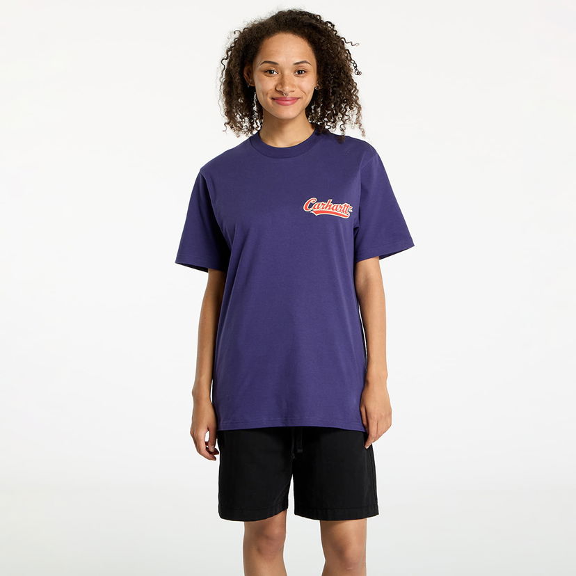 Majica kratkih rukava Carhartt WIP S/S Spill T-Shirt UNISEX Aura Ljubičasta | I033950.2BZXX