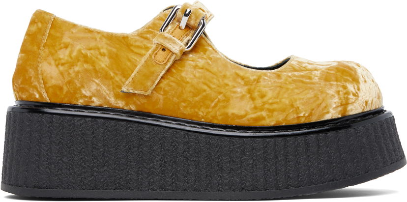 Dodaci Moschino Moschino Olivia Platform Loafers Žuta | MA10806I0MML040A