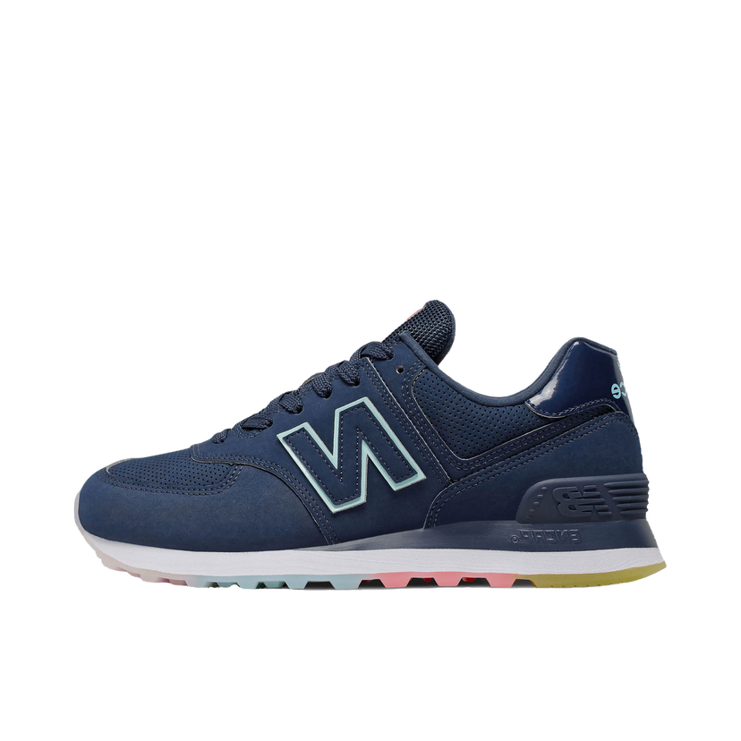 Tenisice i cipele New Balance 574 Outer Glow Natural Indigo Bali Tamnoplava | WL574SON