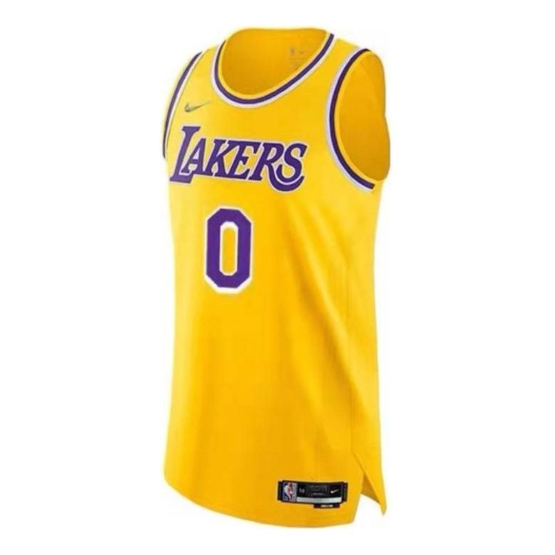 Dres Nike NBA LA LAKERS Russell Westbrook Jersey Žuta | DB3365-728, 0