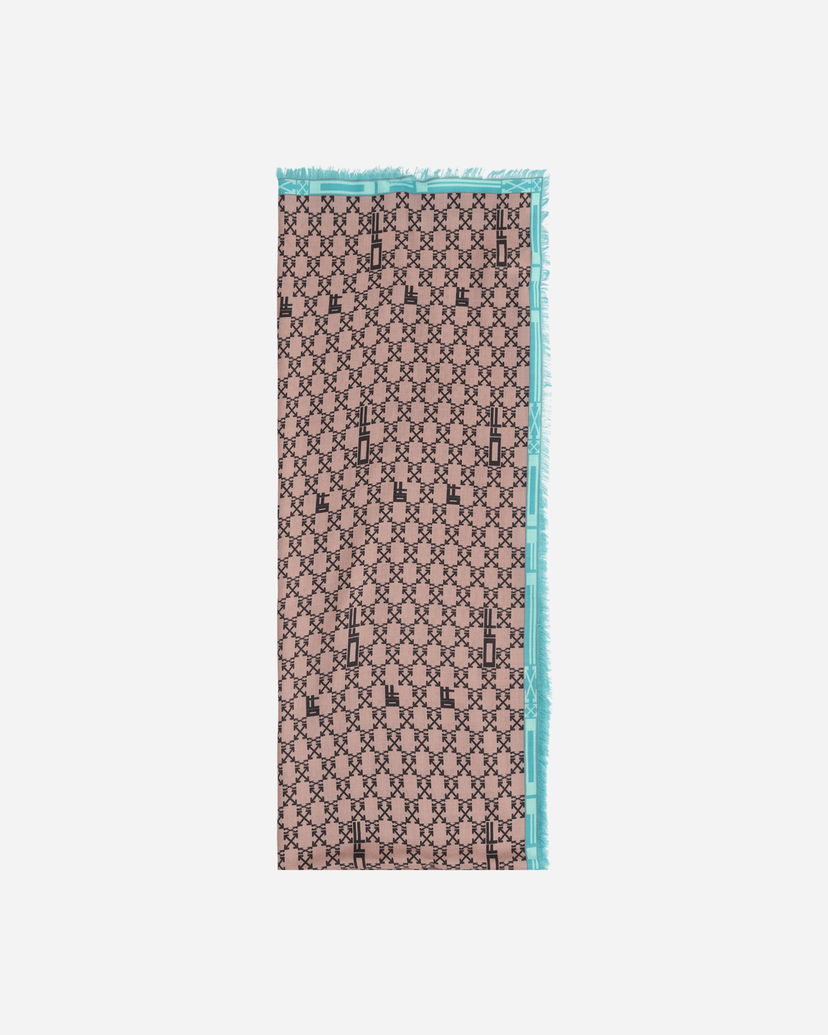 Šal Off-White Monogram Maxi Scarf Beige Bež | OMMA028S22FAB001 6210