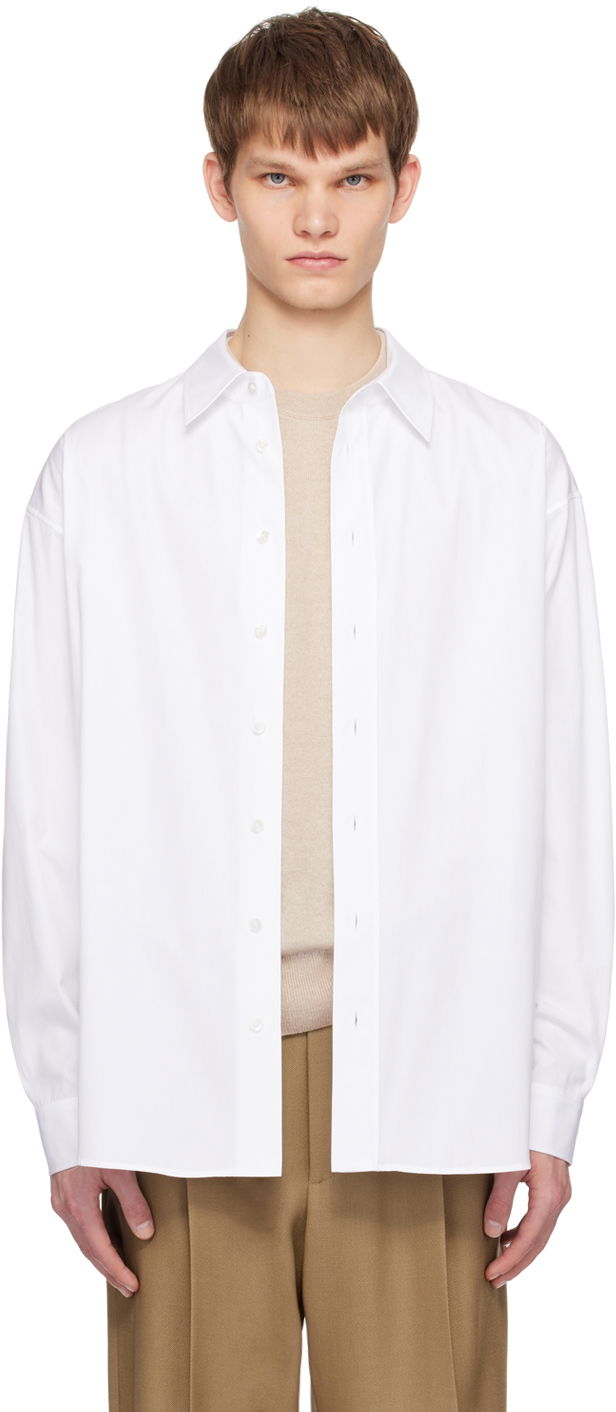 Košulja The Row Classic Fit Shirt Bijela | 636-W2068