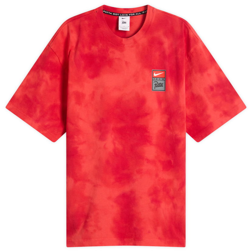 Majica kratkih rukava Nike Patta GX Tie-Dye T-Shirt, Size Large Crvena | HQ3907-612