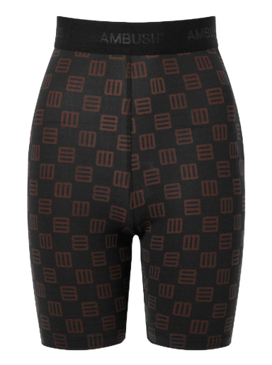 Kratke hlače Ambush Monogram Short Legging Crna | BWCB007S22JER0011064