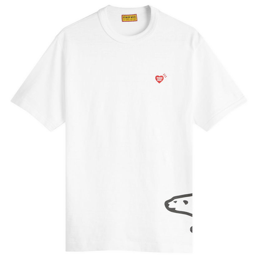 Majica kratkih rukava Human Made Side Polar Bear Graphic Tee, Size Large Bijela | HM29TE004-WHT
