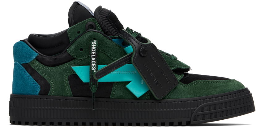 Odjeća Off-White Off-White Floating Arrow Zelena | OMIA244S25LEA0011048