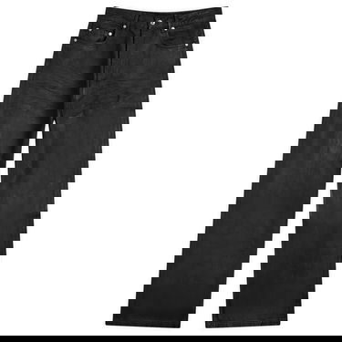 Jeans Rick Owens DRKSHDW Geth Coated Jeans Crna | DU02E7351-BW-99X, 1