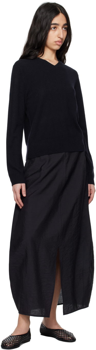 Suknja TOTEME TOTEME Parachute Maxi Skirt Crna | 252-WRB0275-FB0368, 3