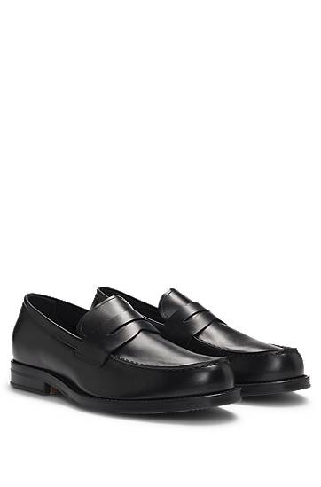Tenisice i cipele BOSS Penny Loafers Crna | 50536695