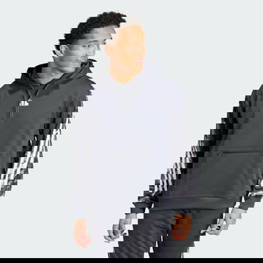 Dukserice adidas Performance Future Icons Allover Print Hoodie Siva | IB6126, 1