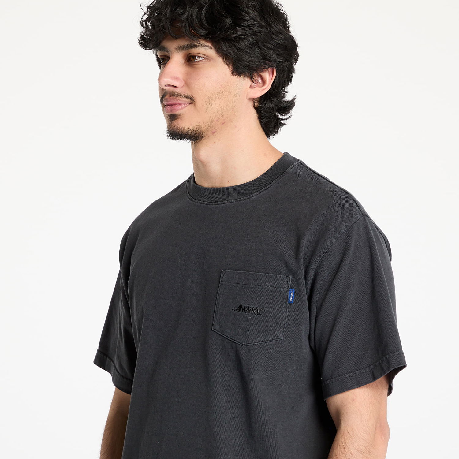 Majica kratkih rukava Awake NY Awake NY Pocket Short Sleeve T-Shirt Crna | AWK-SP25-TP011-BLK, 1