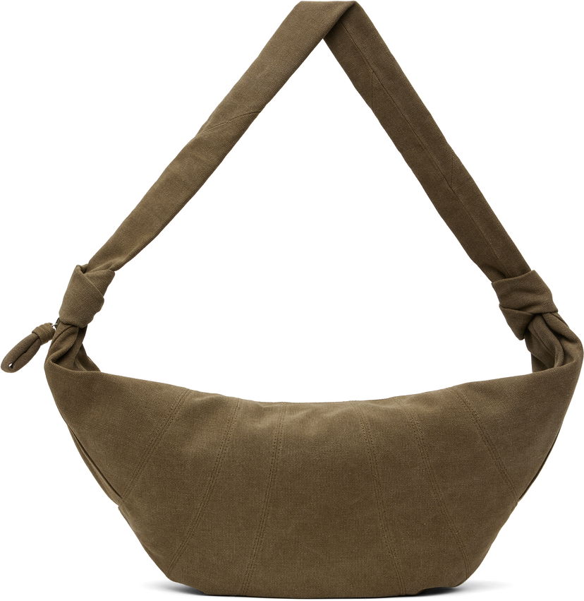 Torba za rame LEMAIRE Lemaire XL Croissant Bag Zelena | BG0150 LF1400