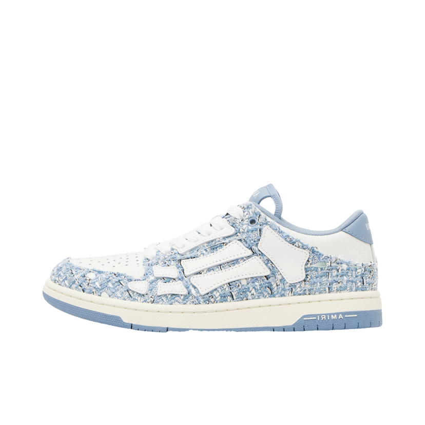 Tenisice i cipele AMIRI AMIRI Bouclé Skel Top Low Plava | AMFOSR1141
