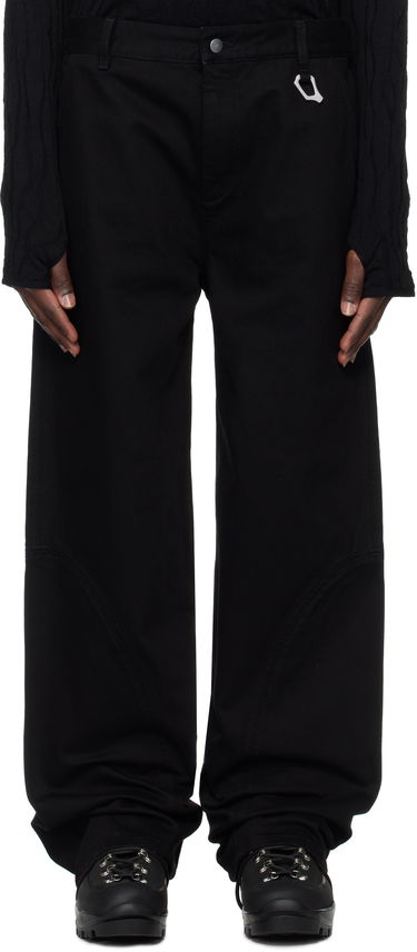 Hlače HELIOT EMIL Heliot Emil Basalt Wide-Leg Jeans Crna | PRESS25_M_10_189_BLK01, 0