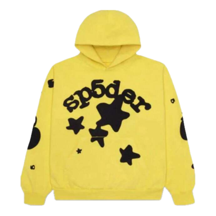 Dukserice Sp5der Beluga Hoodie Žuta | SP5-BGSR-HDYL