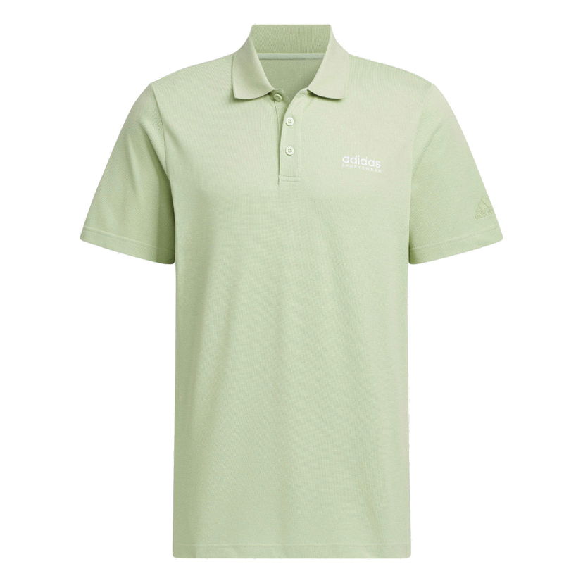 Polo majica adidas Originals Piqu Solid Polo Shirt Zelena | JI9054
