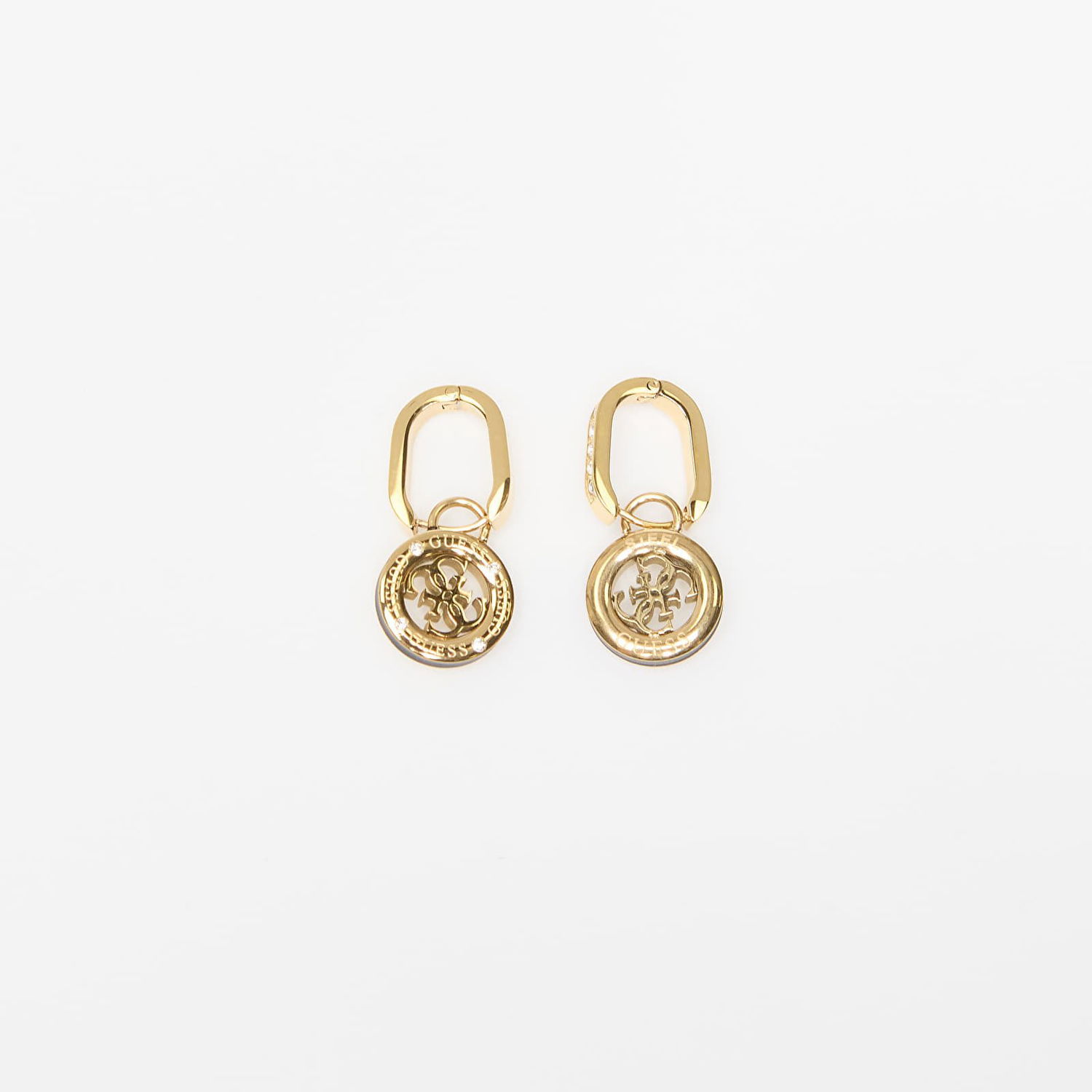 Naušnice GUESS "4G Loop” Earrings Metalik | JUBE02286JW, 1