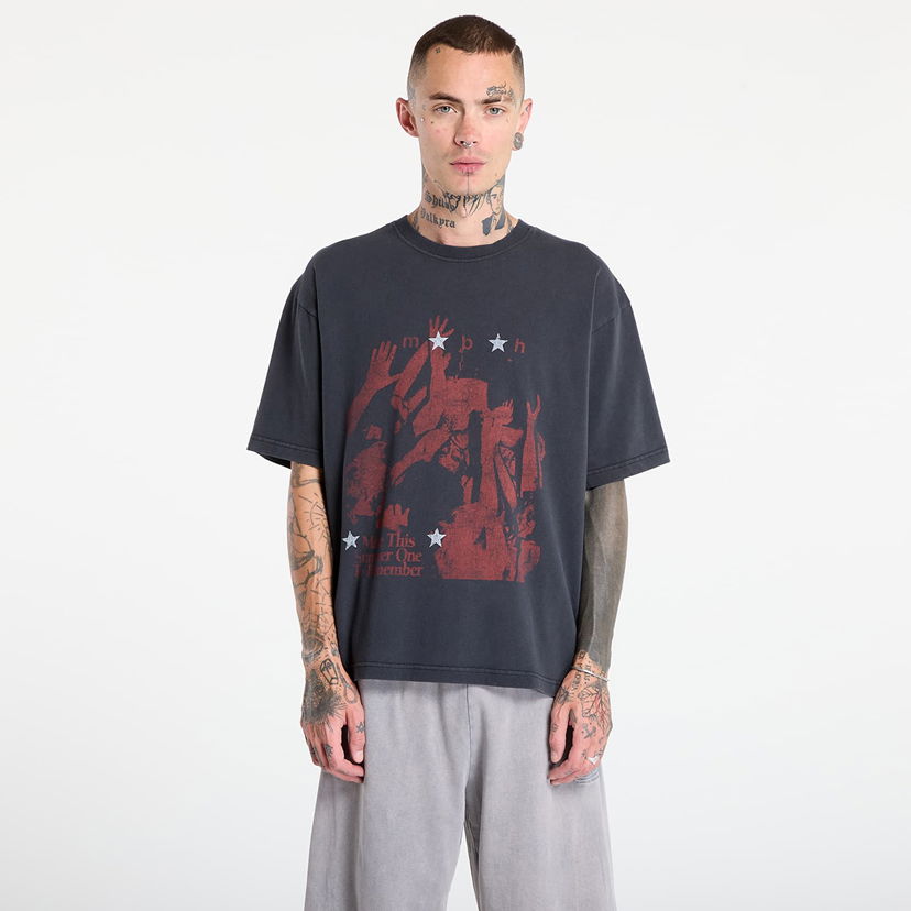Majica kratkih rukava MISBHV MISBHV Mudd Club Graphic T-Shirt Crna | 251M104