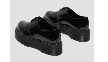 Tenisice i cipele Dr. Martens 1461 Quad Patent Leather Platform Crna | DM26647001, 3
