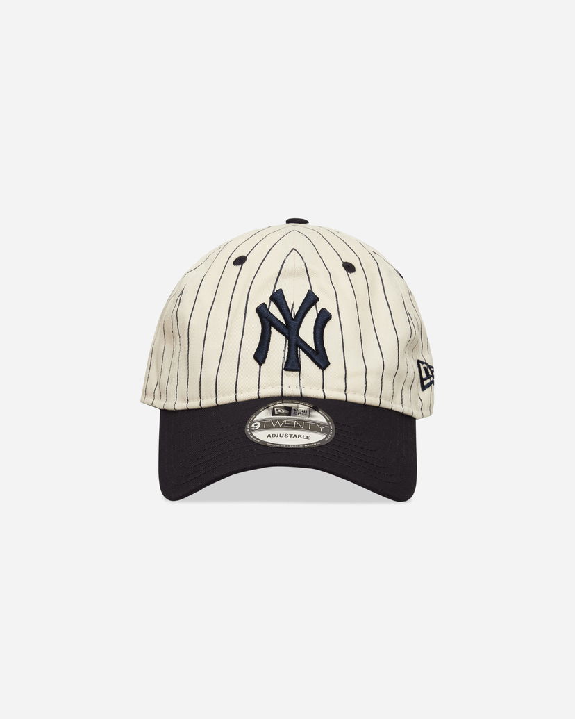 Kapa New Era New York Yankees Pinstripe Adjustable Cap Bež | IH36 410