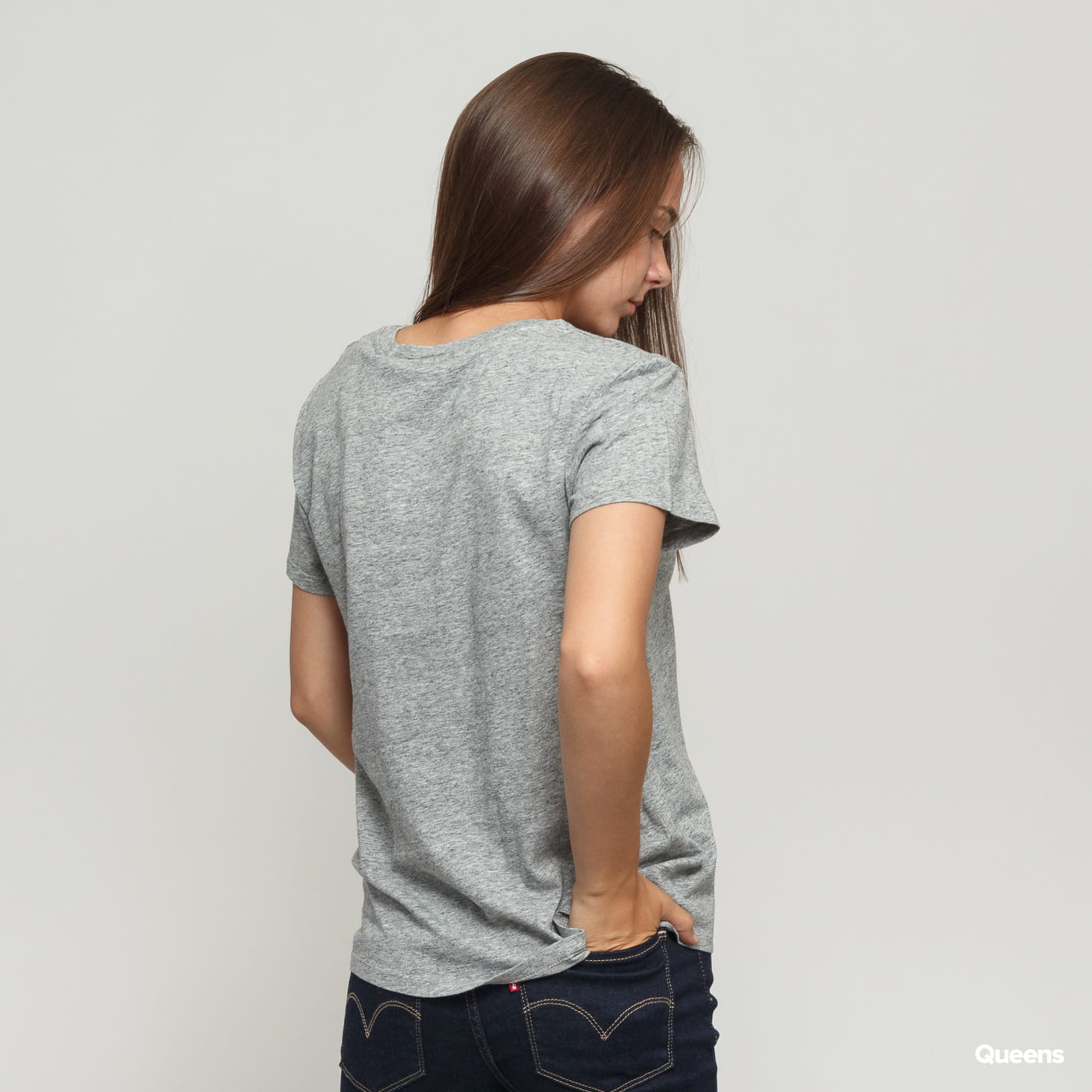 Majica kratkih rukava Levi's The Perfect Tee Siva | 17369-0263, 1