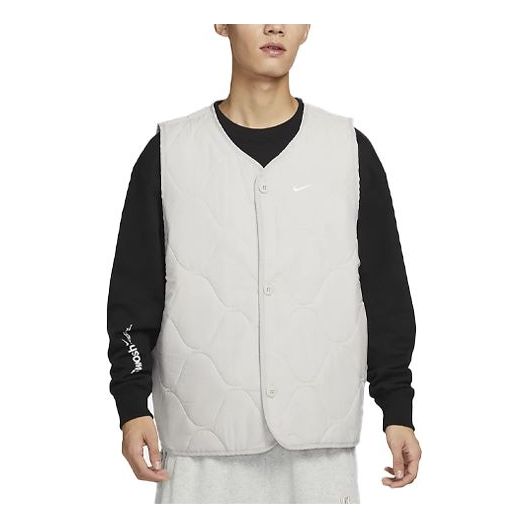 Prsluk Nike Life Woven Insulated Vest Siva | DX0891-012