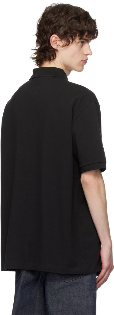 Polo majica Lacoste Loose Fit Pique Badge Polo Crna | PH2751_031, 2
