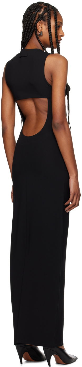 Haljina Jean Paul Gaultier Gaultier Cone Bra Maxi Dress Crna | 24/25-F-RO122-J053-00, 2