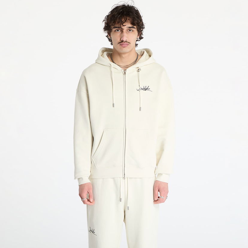 Dukserice Footshop FTSHP Everyday Zip Hoodie Bež | FTSHP_438