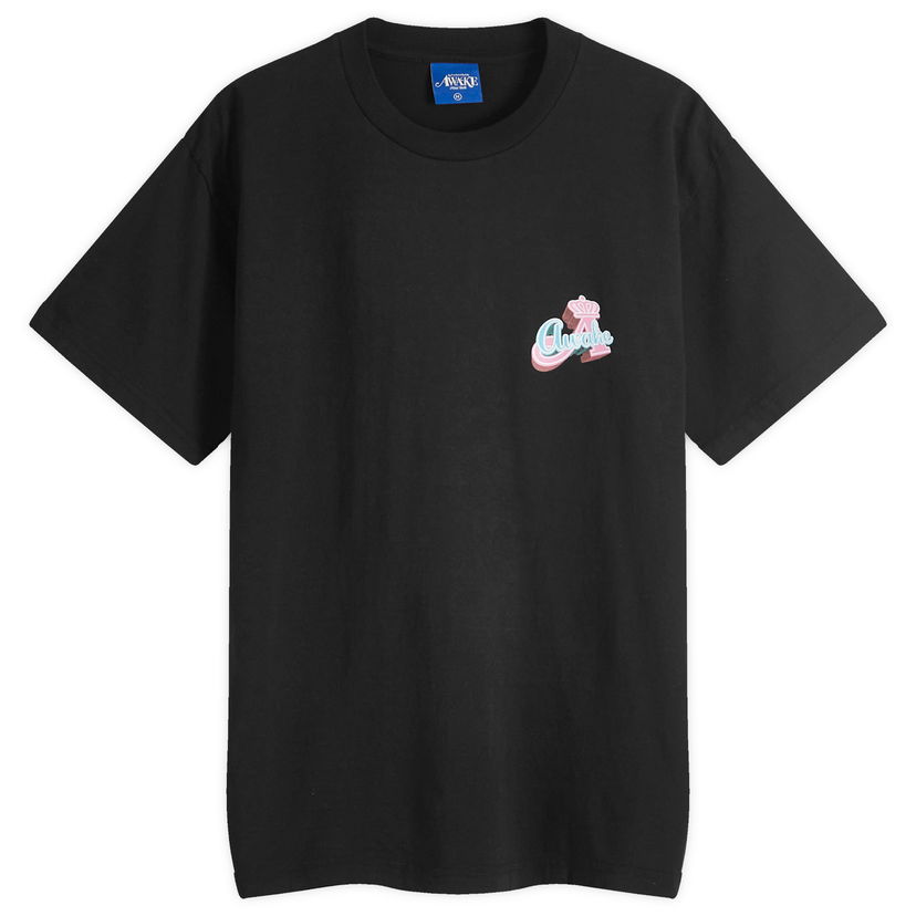 Majica kratkih rukava Awake NY Crown A T-Shirt Crna | AWK-FW24-TS302-BLK