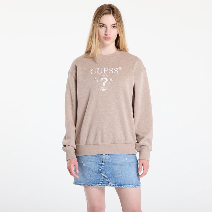 Dukserice GUESS GUESS Roberta Sweatshirt Bež | V5RQ12KC3D2-H11G