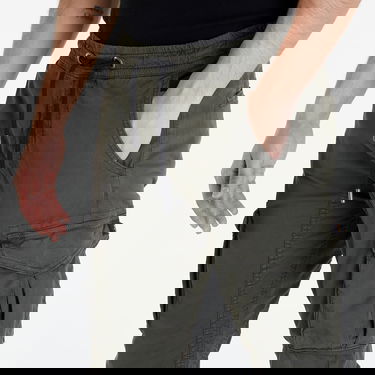 Hlače Alpha Industries Cotton Twill Jogger Grey/ Black Siva | 116202 136, 2