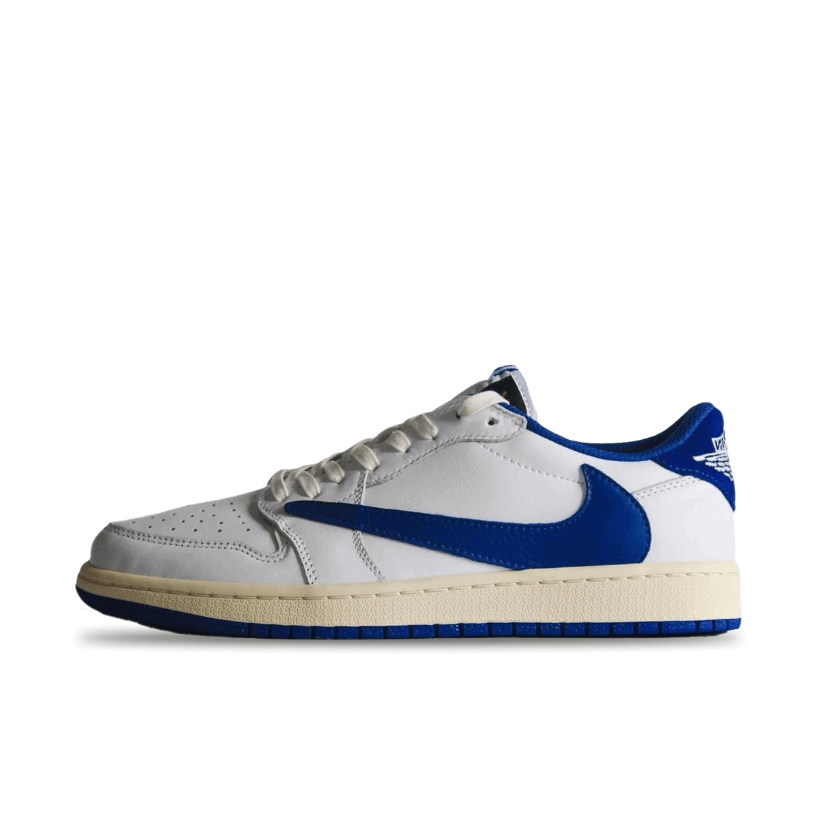 Tenisice i cipele Jordan Travis Scott x fragment design x Air Jordan 1 Low OG "Military Blue" Bijela | DM7866-104, 0