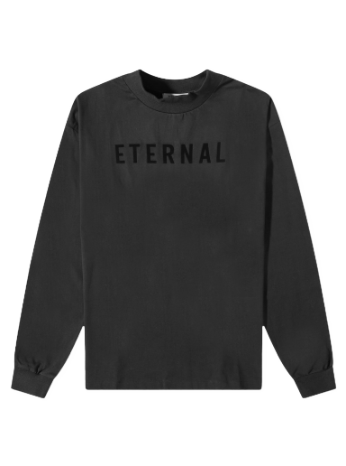 Majica kratkih rukava Fear of God Long Sleeve Eternal Cotton Tee Crna | FGE50-002AJER-001
