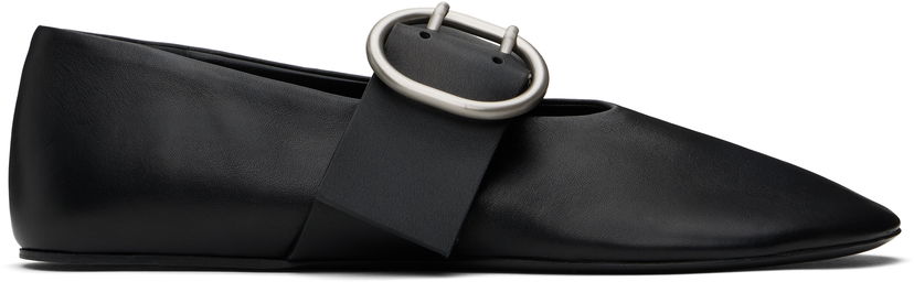 Tenisice i cipele Jil Sander Jil Sander Buckle Ballerina Flats Crna | J15WZ0031_P8175