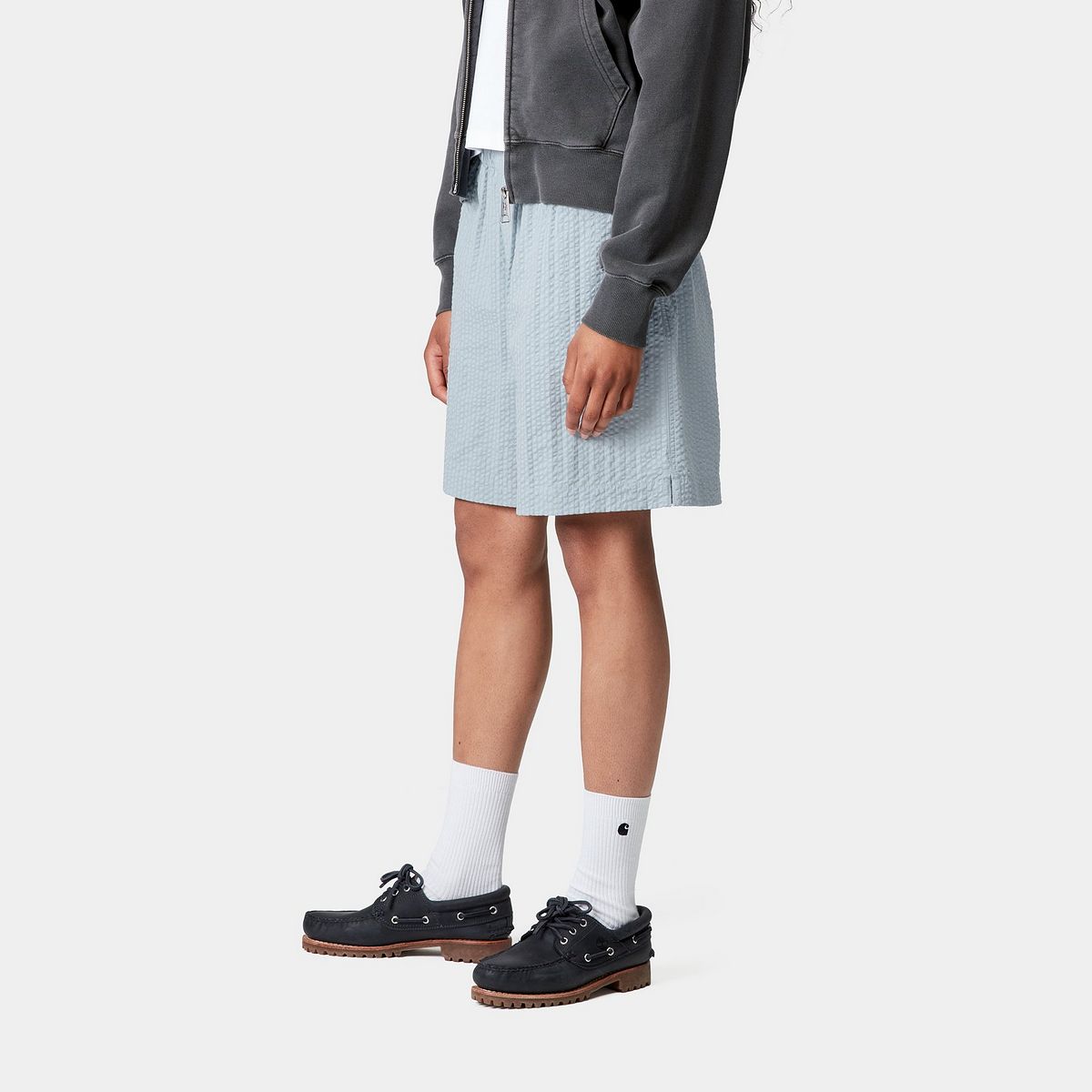 Kratke hlače Carhartt WIP Carhartt WIP Toland Stripe Seersucker Shorts Plava | I035133_8, 1