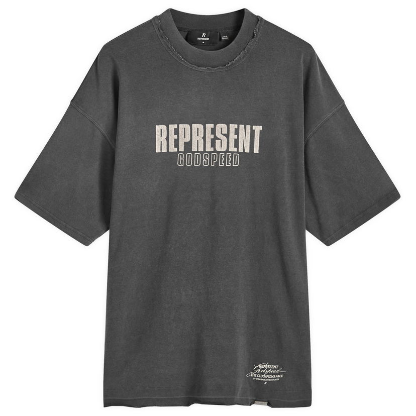 Majica kratkih rukava Represent Clo Godspeed T-Shirt Aged Crna | MLM4222-210