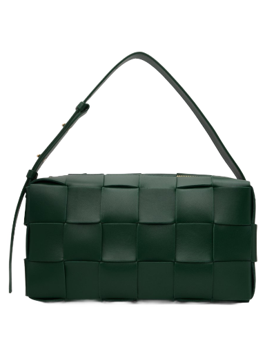 Torba za rame Bottega Veneta Brick Cassette Bag Zelena | 709360 VMAY1