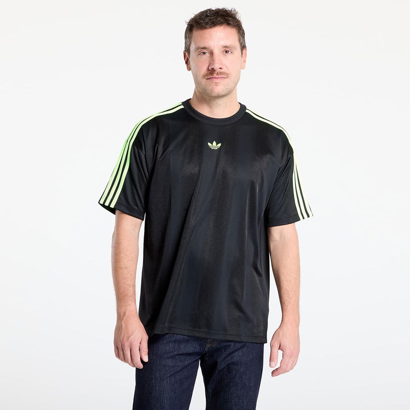 Majica kratkih rukava adidas Originals Adicolor Jacquard Jersey T-Shirt Crna | JW5878