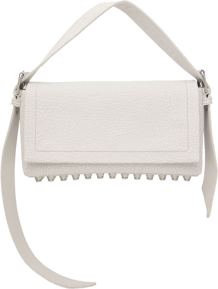 Ručna torbica Alexander Wang Alexander Wang Ricco Medium Flap Bag Bijela | 20225K48T