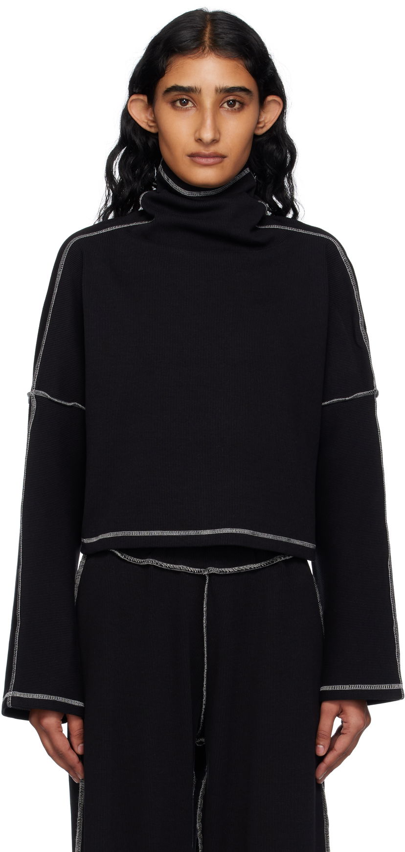 Džemper Baserange Baserange Camer Turtleneck Top Crna | PUCT-CR-AU25