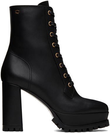 Tenisice i cipele Gianvito Rossi Platform Lace-Up Boots Crna | G73077.70RIC.VGI, 0