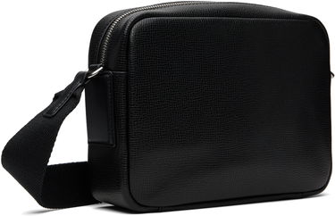 Torba za rame Lacoste Ossian Leather Reporter Bag Crna | NH5048OI_000, 2