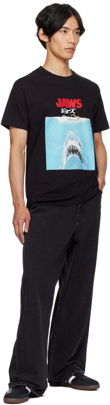 Majica kratkih rukava WACKO MARIA WACKO MARIA 'Jaws' Graphic Crew Neck T-Shirt Crna | JAWS-WM-TEE01, 3