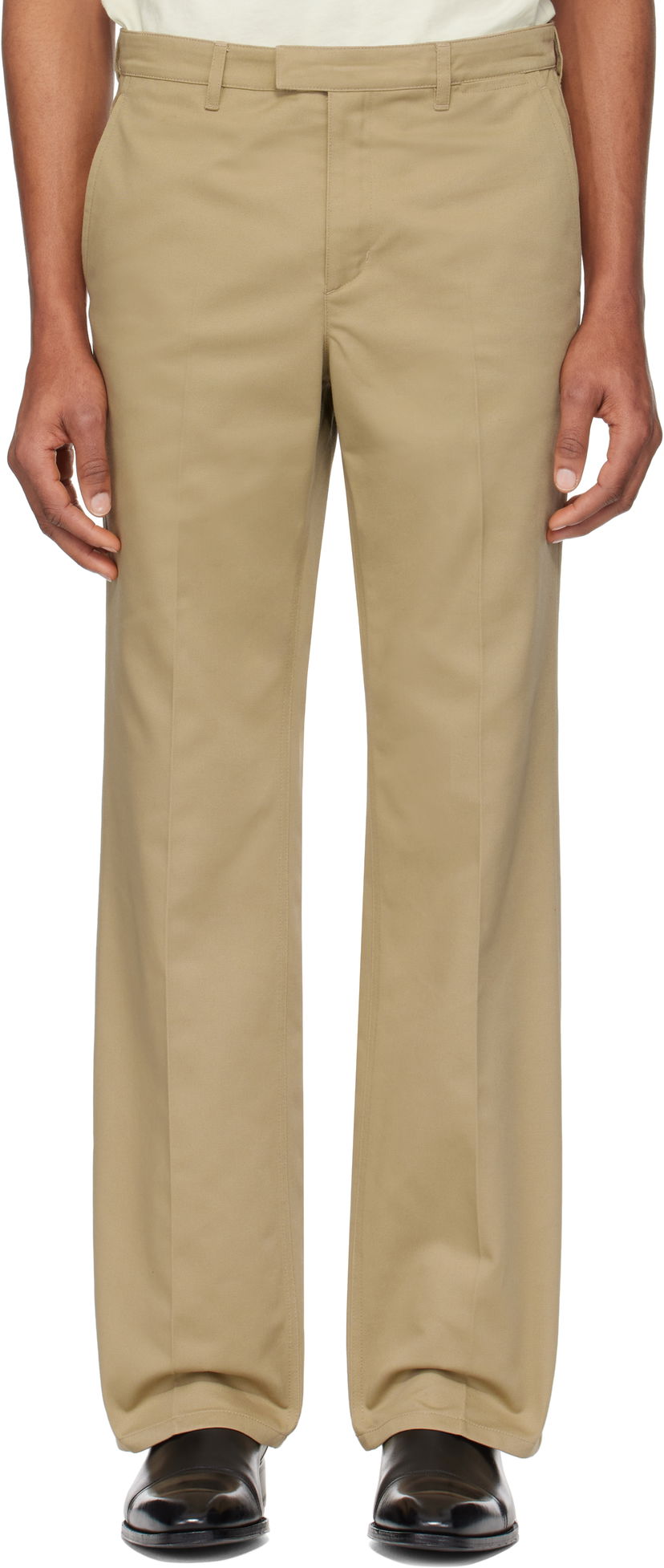 Hlače Courrèges Courrèges Tailored Trousers Bež | 125CPA318PL0178