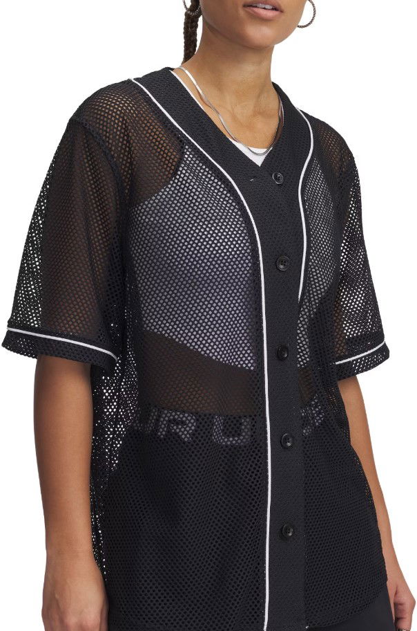 Dres Under Armour Under Armour Sportstyle Mesh Baseball Jersey Crna | 1389637-001